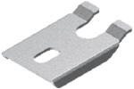 BAKS 652006 UPNC6 profilsín tartó menetesszárhoz 12 mm nútszélesség 40/ 41 mm sínszélességhez szerelősín, kábelvezetési elemek rögzítéséhez (652006)