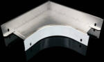 KOPOS Kábeltálca sarokelem 90 fok 250x50mm rozsdamentes acél, NIXO 90X50X250 IX Kopos (NIXO 90X50X250_IX)