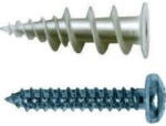 Celo 9GKDPZ Gkd PZ műanyag önfúró gipszkartondübel 35 mm, 4x40 mm csavarral, legfeljebb 18 mm rögzítési vastagsághoz, 50 db/csomag (9GKDPZ)