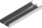 BAKS 520434 KNd340H28/3 Padló alatti csatorna kétrekeszes 28×340×3000 mm, szalaghorganyzott, anyagvastagság 1, 0 mm, villamos szerelési feladatokhoz (520434)
