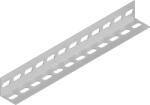 BAKS 620630 KTC35H35/3 L-profil 35×35×3000 mm perforált, szalaghorganyzott, anyagvastagság 2, 0 mm, villamos szerelési feladatokhoz (620630)