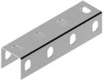 BAKS 644421 LCT41H41 C-szerelősín hosszanti összekötő 44×48×180 mm perforált, szalaghorganyzott, anyagvastagság 3, 0 mm összekötőelem (644421)
