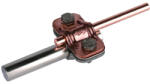 DEHN 460507 Kétfémes UNI-bontókapocs Cu-St/tZn Rd 8-10/16 mm-hez ZMTK 8.10 16 CU STTZN (460507)