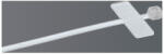 Gewiss Kábelkötegelő felirati táblával 2, 5X200mm fehér GW52293 (GW52293)