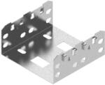 BAKS 164064 LUFJ400H60 Kábeltálca összekötő 401x 100 mm csavar nélküli szerelés, szalaghorganyzott, anyagvastagság 1, 0 mm (164064)