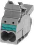 Siemens 8WH9120-0DA00 leágazó csatlakozó, 1p, 10 mm2, iPo 50-150 mm2-hez, szürke (8WH91200DA00)