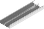 BAKS 530425 KNd250H38/3 Padló alatti csatorna kétrekeszes 38×250×3000 mm, szalaghorganyzott, anyagvastagság 1, 0 mm, villamos szerelési feladatokhoz (530425)