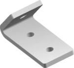 BAKS 664600 LCK6 C-sín 45 fokos összekötő 40×94×40 mm cinkpelyhes horganyzás, anyagvastagság 6, 0 mm összekötőelem, kábelvezetési elemek csatlakoztatásához (664600)