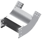 BAKS 136271 LUMBNP400H80 Sarokidom 45 fokos 80x 400 mm függőleges, fedéllel, kábelvezetési nyomvonal lefedésére (136271)