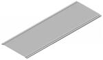 BAKS 900115 PKRS150/3 Rácsos kábeltálca fedél 150x 3000 mm szalaghorganyzott, anyagvastagság 0, 5 mm, villamos kábelek nyomvonalvezetéséhez (900115)