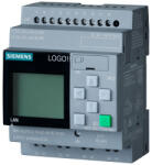 Siemens 6ED1052-1CC08-0BA2 LOGO! 24CE (24VDC), 8DI (4AI, 0-10V) / 4DO (tranz. , 0, 3A), óra, ethernet (6ED10521CC080BA2)
