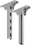 BAKS 720450 WSP500 függesztett oszlop fejlemezzel 32×19×500 mm C-profil tartóoszlop, kábelvezetési elemek rögzítéséhez (720450)