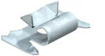 OBO bepattintható kapocs GEK-S/A-hoz 11x20x6, galvanikusan horganyzott, EN ISO 19598 / EN ISO 4042, cink 6288700 (6288700)
