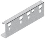BAKS 460006 LDFCH60 Kábellétra hosszanti összekötő 65x 200 mm 60 mm oldalmagassághoz, szalaghorganyzott, anyagvastagság 2, 0 mm (460006)