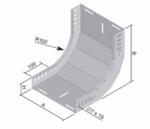 KOPOS Kábeltálca emelkedő idom 90 fok 100x60mm tűzálló Sendzimir, SO 90X60X100 S Kopos (SO 90X60X100_S)