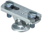 OBO vezetéktartó laposvezetőhöz 30mm, galvanikusan horganyzott, EN ISO 19598 / EN ISO 4042 5230446 (5230446)