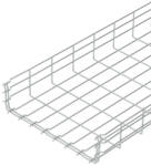 OBO GRM rácsos kábeltálca 105x400x3000, galvanikusan horganyzott, EN ISO 19598 / EN ISO 4042, cink 6002410 (6002410)