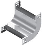 BAKS 130784 LUBNJ50H42 Sarokidom 90 fokos 42x 50 mm függőleges, fedéllel, kábelvezetési nyomvonal lefedésére (130784)