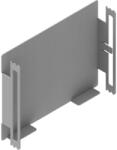 BAKS 910713 ZK130H100 Végzáró 100x 130 mm mellvédcsatornához, elektrogalvanikusan horganyzott, anyagvastagság 1, 0 mm, villamos szerelési feladatokhoz (910713)