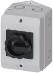 Siemens 3LD2064-0TB51 BE-KI kapcsoló, 3P, 16A, tokozott, fekete (3LD20640TB51)