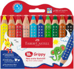 Faber-Castell Creioane colorate grippy XXL Faber-castell, 10 culori (FC110624)