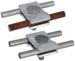 DEHN 306122 Párhuzamos összekötő St/tZn Rd 6-22 mm-hez, PV 6.22 FRM10X40 STTZN (306122)