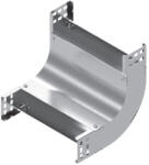 BAKS 130846 LUBNJ300H50 Sarokidom 90 fokos 50x 300 mm függőleges, fedéllel, kábelvezetési nyomvonal lefedésére (130846)