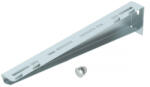 OBO fali és oszlopkonzol rácsos kábeltálcához, cink B410mm 6424624 (6424624)