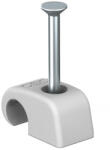 OBO Haft Clip 4-7mm, L18, világos szürke 2228610 (2228610)