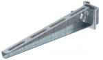 OBO oszlopra szerelhető konzol IS8-oszlophoz B310mm, merítetten tűzihorganyzott, DIN EN ISO 1461, cink 6421385 (6421385)