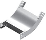 BAKS 136370 LUMPNJ150H42 Sarokidom 45 fokos 42x 150 mm függőleges, fedéllel, kábelvezetési nyomvonal lefedésére (136370)