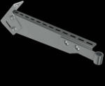 KOPOS Kábeltálca tartókonzol 45 fok tűzálló, DSU 100 POF Kopos (DSU 100_POF)