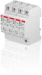 ABB 2CTB803873R5600 Túlfeszültség levezető OVR T2 4L 40-275 P QS, 2C, 4P, 40 kA, túlfeszültség-levezető (2CTB803873R5600)