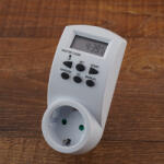 Stilo kapcsolóóra digitális heti, fehér, max. 3600W, 230V, 16A - STI376 (STI376)