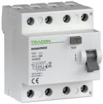TRACON Áram-védőkapcsoló, 4 pólusú 100A, 30mA, 10kA EVOAG4P10003 Tracon (EVOAG4P10003)
