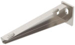 OBO fali és oszlopkonzol rácsos kábeltálcához B210mm, felületkezelés nélkül, utókezelt, nemesacél 6420644 (6420644)