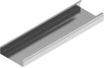 BAKS 520235 KN350H28/3 Padló alatti csatorna 28×350×3000 mm, szalaghorganyzott, anyagvastagság 1, 0 mm, villamos szerelési feladatokhoz (520235)