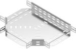 BAKS 146240 TKJ400H42 kábeltálca T-idom 42x 400 mm, villamos kábelek nyomvonalvezetéséhez (146240)