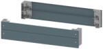 Siemens 8PQ1021-0BA01 szekrény lábazat, mellső+hátsó, 200x1000mm (8PQ10210BA01)