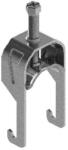BAKS 401200 UKZ1/UKZO1/34-40 kengyeles bilincs cinkpehely bevonat 1 kábel részére fém nyomóvályúval 34-40 mm, villamos szerelési feladatokhoz (401200)