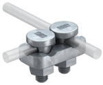 OBO összekötő kapocs két körvezetőhöz 8-10mm, merítetten tűzihorganyzott, DIN EN ISO 1461 5304202 (5304202)