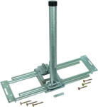 DEHN 105240 Felfogótartó tetőgerendához 600-750 mm-es gerendatávolsághoz D 48 mm külső csőátmérővel HVI vezetékhez DASH D48 AS600.750 STTZN (105240)
