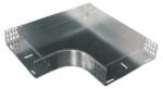 KOPOS Kábeltálca sarokelem 90 fok 200x60mm tűzálló Sendzimir, O 90X60X200 S Kopos (O 90X60X200_S)