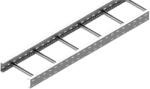 BAKS 410030 DSP300H100/3 kábellétra 100×300×3000 mm, önhordó, szalaghorganyzott, anyagvastagság 1, 5 mm, villamos kábelek nyomvonalvezetéséhez (410030)