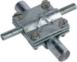 DEHN 316163 Keresztösszekötő kapocs St/tZn Rd 16/8-10 mm - Rd 16/Fl 30 mm-hez köztes lemezzel KS 16 8.10 FL30 OV ZP STTZN (316163)