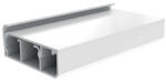 KOPOS Padlószegély csatorna LPK 80x25 (2m) fehér, LPK 80X25 HD Kopos (16 fm/köteg) (LPK 80X25_HD)