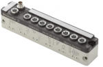 Weidmüller SAI aktív, Segédsín, komplett modul SAI-AU M8 SB 8DI 1938600000 Weidmüller (1938600000)
