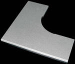 KOPOS Kábeltálca fedél 90 fok süllyedő idomhoz 125x90mm rozsdamentes, NIXVO 90X125 IX Kopos (NIXVO 90X125_IX)