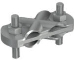 J. Pröpster 111400 csatlakozó kapocs földelési fixponthoz Rd 8-10/8-10mm és lapos 30mm/Rd 10-25mm (111400)