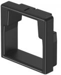 OBO élvédő gyűrű 30x30mm, grafit fekete 6249746 (6249746)